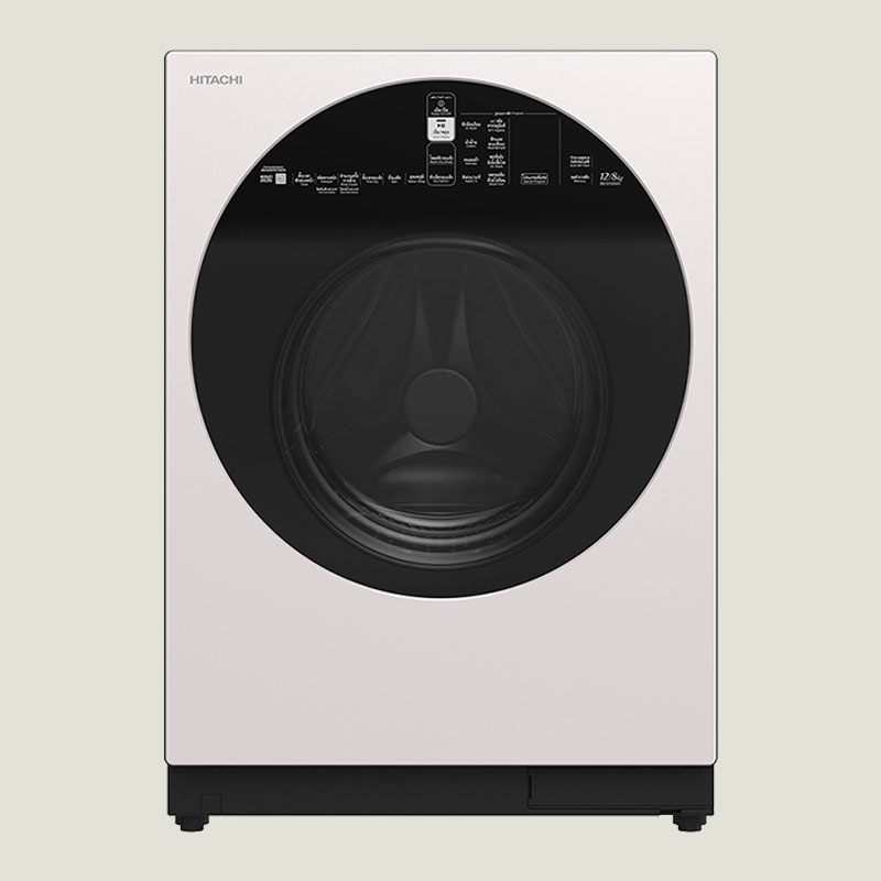ماشین لباسشویی هیتاچی 12 کیلو 8 کیلو خشک کن مدل BD-D120GV