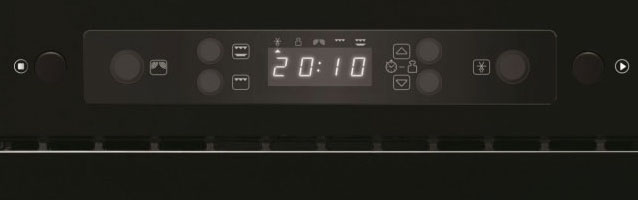 کنترل الکترونیکی و نمایشگر دیجیتال موجود بر روی مایکروفر ویرپول AMW439